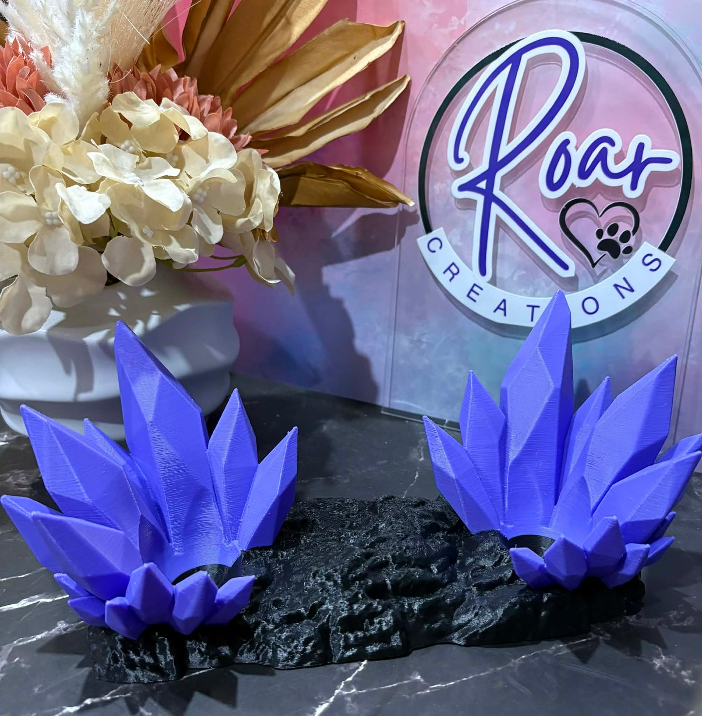3D Crystal Controller Stand