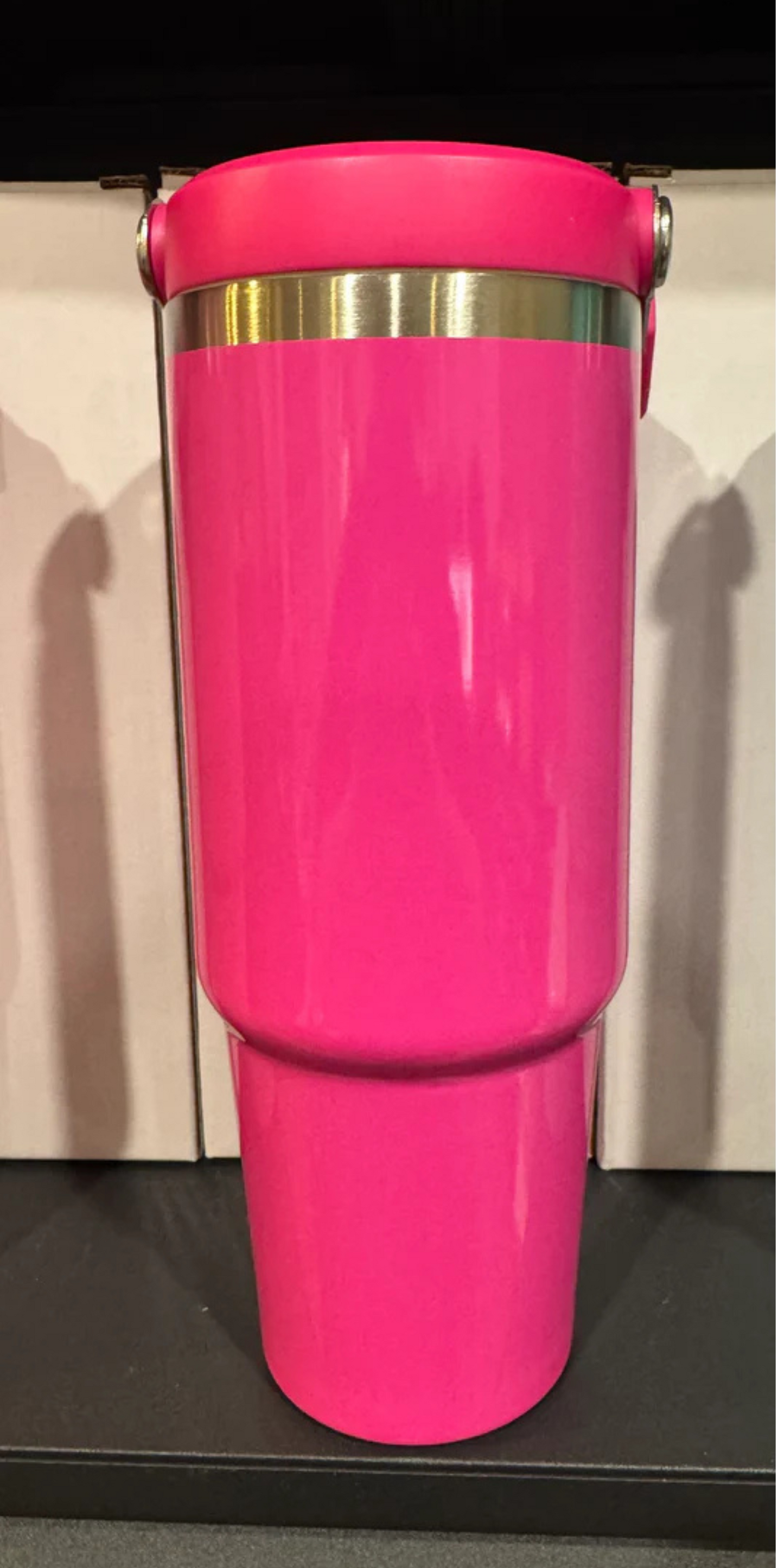 30oz Stainless Steel Hot Pink