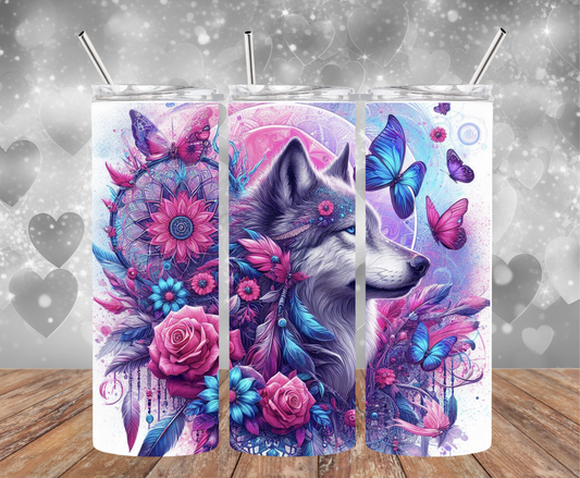 20oz Stainless Steel Double Walled Sublimated Tumbler