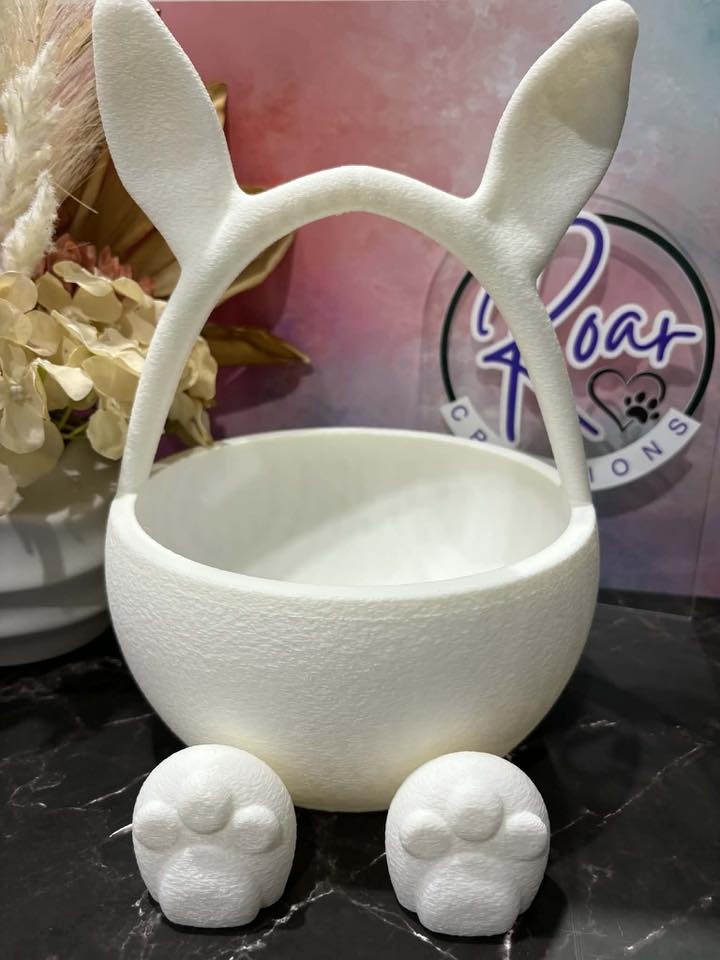 3D Easter Bunny Basket