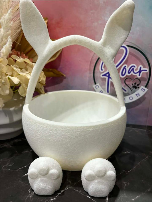 3D Easter Bunny Basket