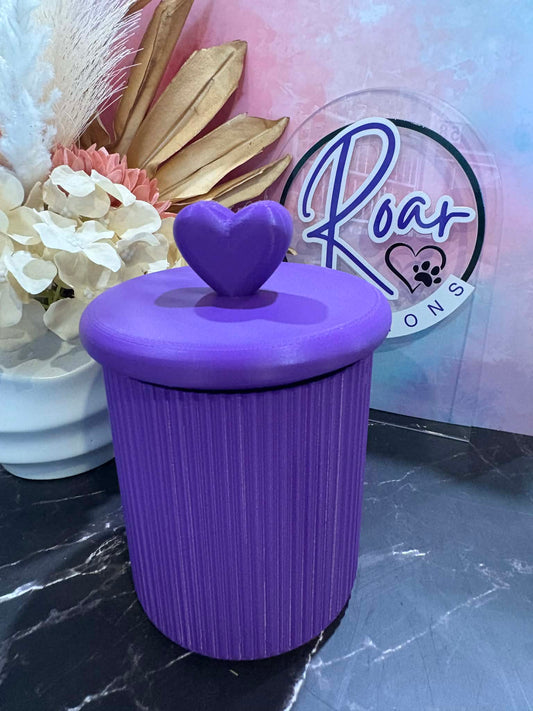 3D Heart Canisters