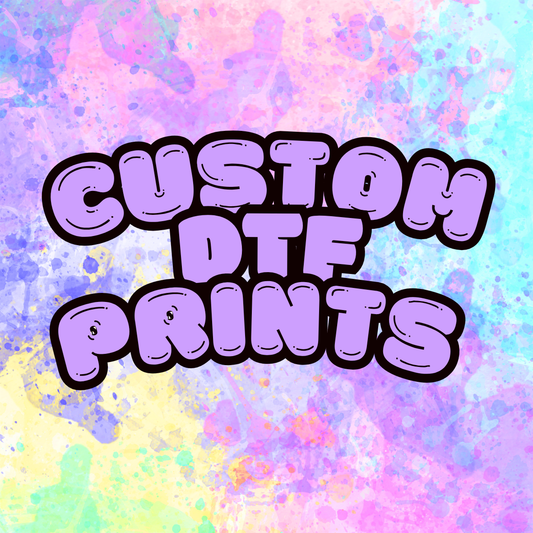 Custom DTF Prints 30 x 30cm